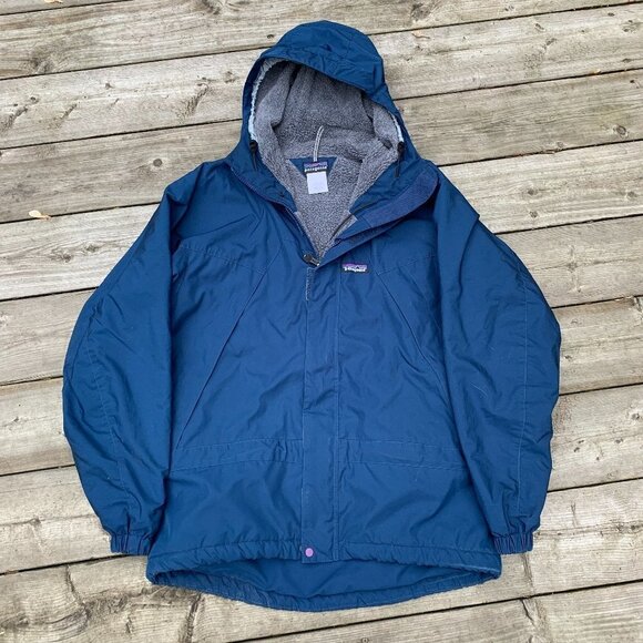 Vintage 2004 Patagonia Infurno Parka Jacket Blue XS Blue - Picture 9 of 10